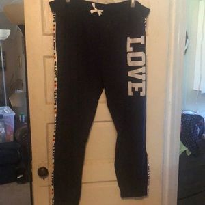 NWT never worn without tags love navy sweatpants 4x